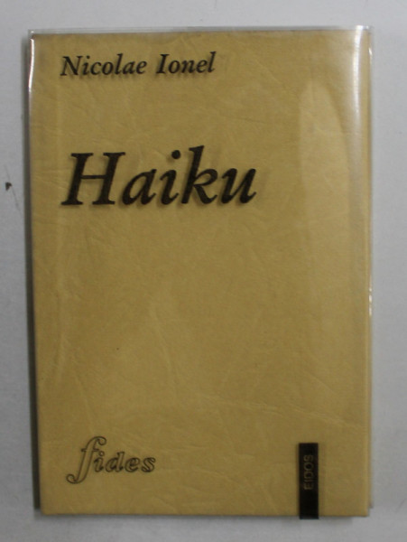 HAIKU de NICOLAE IONEL , 1998