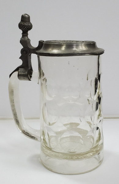 Halba de bere cu capac din zinc, Restaurant Senftl Wartem, Secol XX