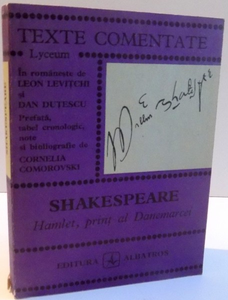 HAMLET , PRINT AL LUI DANEMARCEI de WILLIAM SHAKESPEARE , 1974