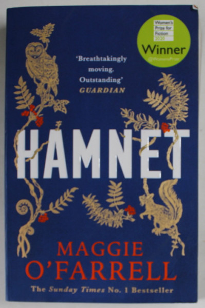 HAMNET by MAGGIE O 'FARRELL , 2020 , PREZINTA URME DE UZURA SI DE INDOIRE