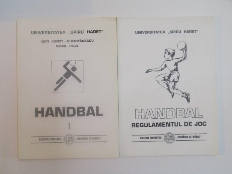 HANDBAL  de IOAN KUNST , GHERMANESCU VIRGIL HANT , 2000