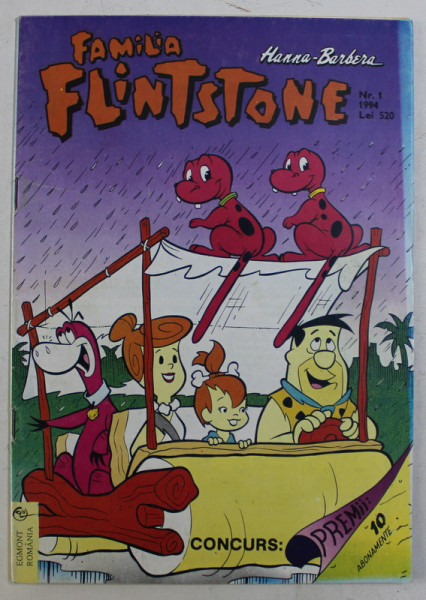 HANNA - BARBERA , FAMILIA FINSTONE , NUMARUL 1 , 1994