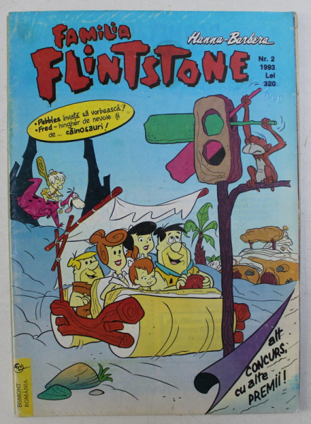 HANNA - BARBERA , FAMILIA FINSTONE , NUMARUL 2 , 1993