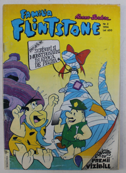 HANNA - BARBERA , FAMILIA FINSTONE , NUMARUL 2 , 1994