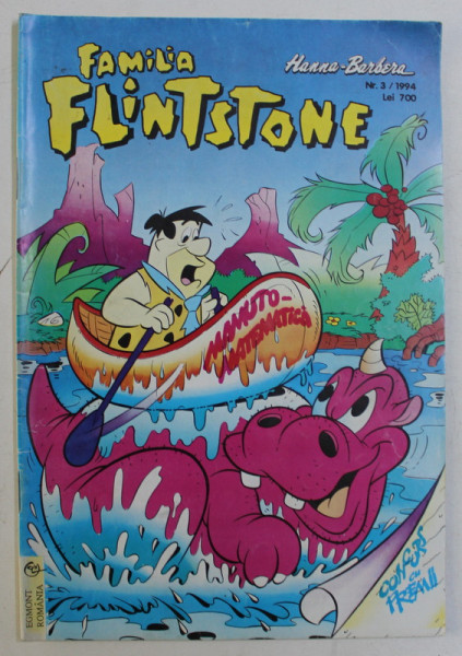 HANNA - BARBERA , FAMILIA FINSTONE , NUMARUL 3 , 1994
