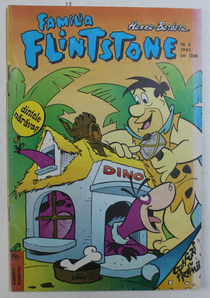 HANNA - BARBERA , FAMILIA FINSTONE , NUMARUL 3 , 1995