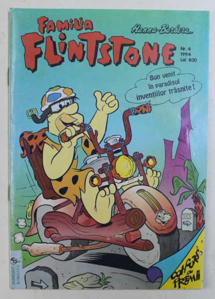 HANNA - BARBERA , FAMILIA FINSTONE , NUMARUL 4 , 1994