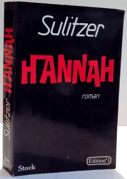 HANNAH par PAUL LOUP SULITZER , 1985