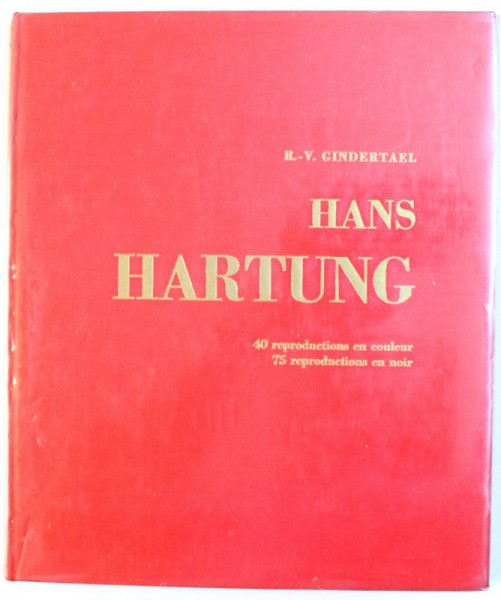 HANS HARTUNG par R. - V.  GINDERTAEL , 1960