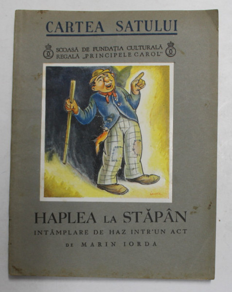 HAPLEA LA STAPAN , INTAMPLARE DE HAZ INTR-UN ACT , DESENE DE AUTOR , 1938