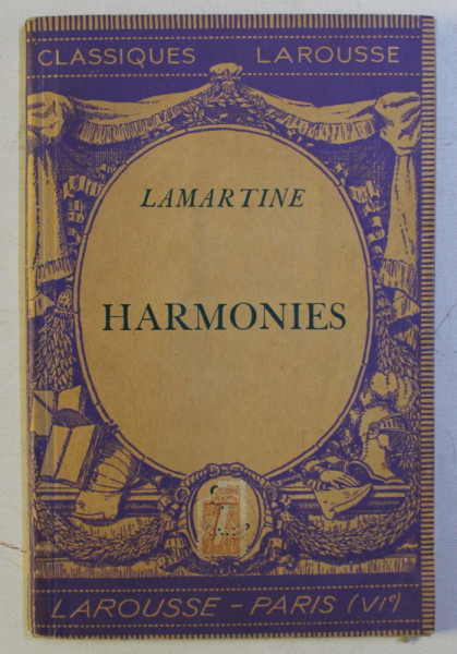 HARMONIES par LAMARTINE