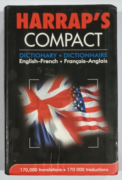 HARRAP 'S COMPACT , DICTIONARY , ENGLISH - FRENCH - FRANCAIS - ANGLAIS , 2002