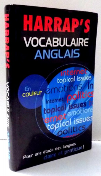 HARRAP'S VOCABULAIRE ANGLAIS, par NADIA CORNUAU 2004