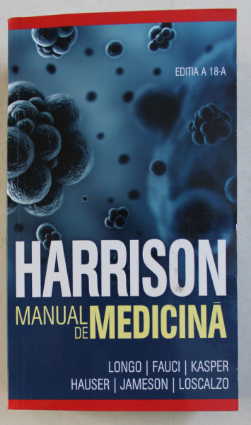 HARRISON - MANUAL DE MEDICINA ED. a - 18 - a de LONGO , FAUCI , KASPER , HAUSER , JAMESON , LOSCALZO , 2014