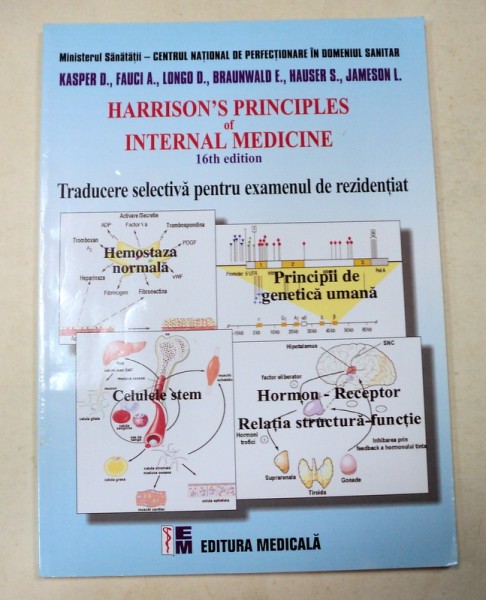 HARRISON'S PRINCIPLES INTERNAL MEDICINE - KASPER D. , FAUCI A.,LONGO D.,BRAUNWALD E.  2005