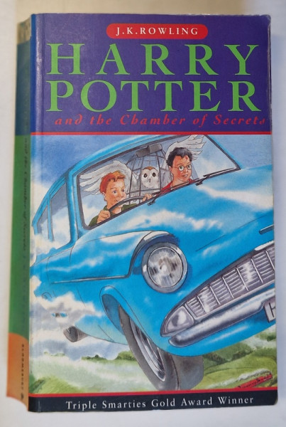 HARRY POTTER AND CHAMBER OF SECRETS by J. K. ROWLING , 1998 * MICI DEFECTE