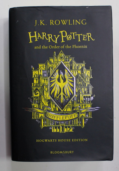 HARRY POTTER AND THE ORDER OF THE PHOENIX by J.K. ROWLING , HOGWARTS HOUSE EDITION , 2020