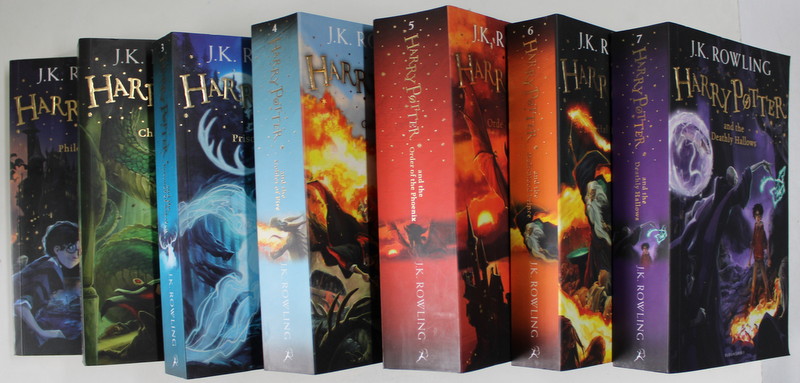 HARRY POTTER BOX SET , THE COMPLETE COLLECTION , VOLUMES I - VII by J. K. ROWLING, 2014