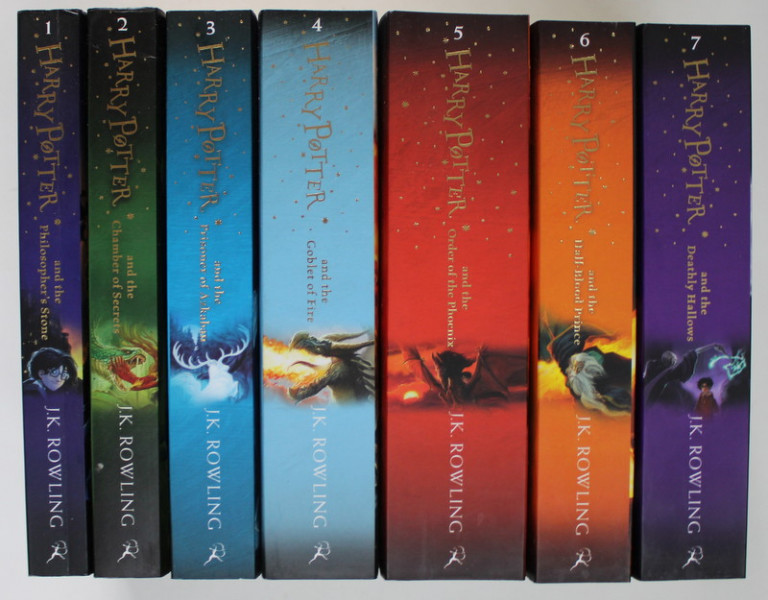 HARRY POTTER BOX SET , THE COMPLETE COLLECTION , VOLUMES I VII by J