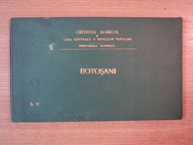 HARTA CAILOR DE COMUNICATIE DIN JUDETUL BOTOSANI IN ANUL 1903