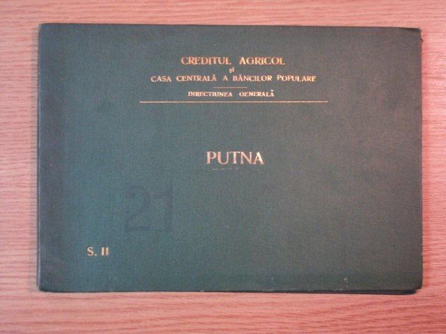 HARTA CAILOR DE COMUNICATIE DIN JUDETUL PUTNA IN ANUL 1903