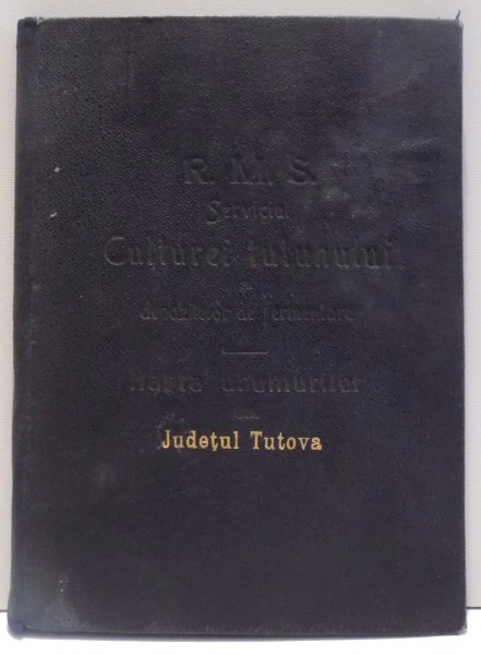 HARTA CAILOR DE COMUNICATIE DIN JUDETUL TUTOVA IN ANUL 1903