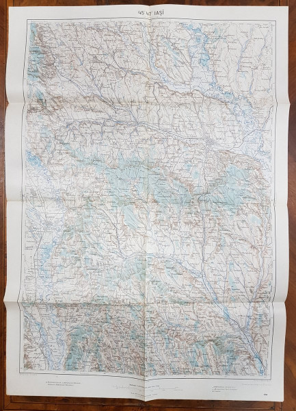 Harta Iasi, 1915