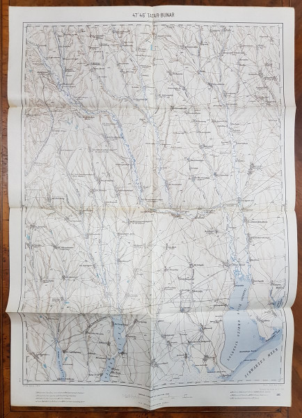 Harta Tatar-Bunar, 1910