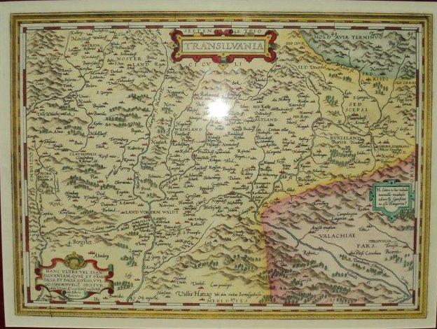 Harta Transilvania, 1566