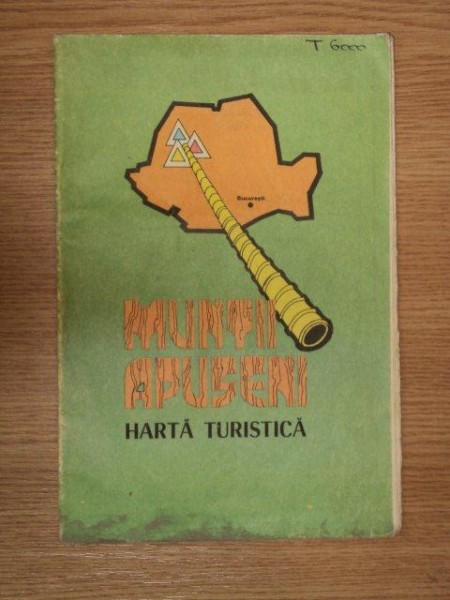 HARTA TURISTICA MUNTII APUSENI , 1983