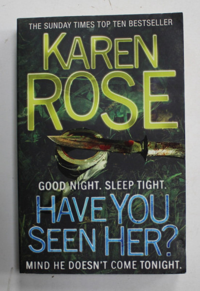 HAVE YOU SEEN HERE ? by KAREN ROSE , 2009 * PREZINTA HALOURI DE APA