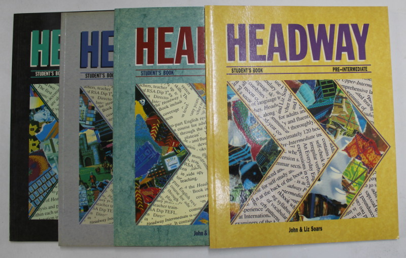 HEADWAY - STUDENT  'S BOOK - VOLUMELE I - IV   , by JOHN and LIZ SOARS , 1996