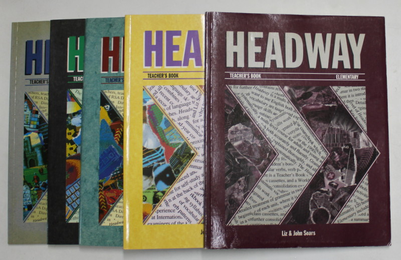 HEADWAY - TEACHER 'S BOOK - VOLUMELE I - V  , by JOHN and LIZ SOARS , 1996