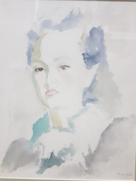 Hedda Sterne (1910 - 2011),  Autoportret
