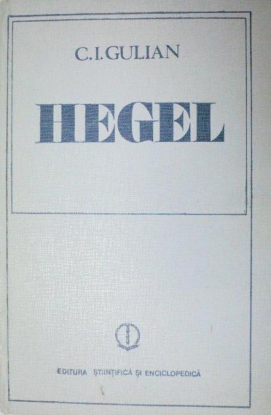 HEGEL-C.I. GULIAN  1981