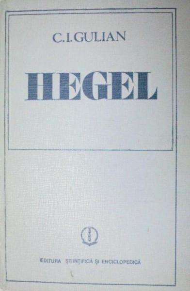 HEGEL-C.I. GULIAN  1981