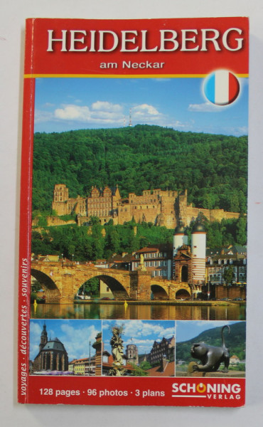 HEIDELBERG AM NECKAR , GUIDE EN  FRANCAIS , 128 PAGES , 96 PHOTOS , 3 PLANS , ANII '2000