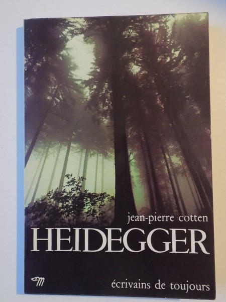 HEIDERGGER de JEAN PIERRE COTTEN