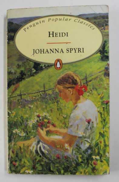 HEIDI by JOHANNA SPYRI , 1995 , COPERTA CU URME DE UZURA