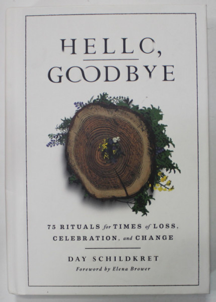HELLO , GOODBYE , 75 RITUALS FOR TIMES OF LOSS , CELEBRATION , AND CHANGE by DAY SCHILDKRET , 2022