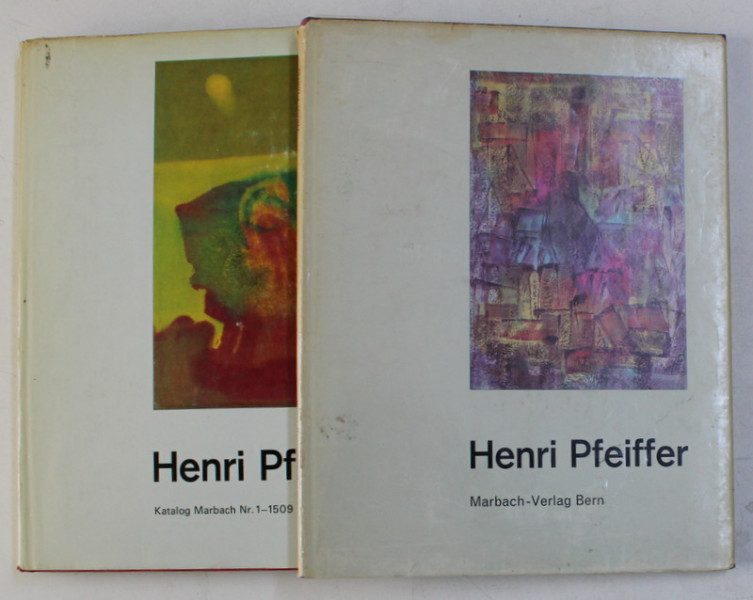 HENRI PFEIFFER - KATALOG MARBACH NR. 1-1509 , MARBACH VERLAG BERN VOL. I - II , 1964