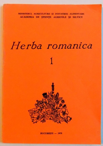 HERBA ROMANICA ,VOL.I , 1979