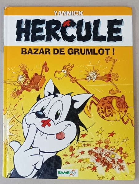 HERCULE , BAZAR DE GRUMLOT ! par YANNICK , couleurs DAVID LUNVEN , REVISTA CU BENZI DESENATE , 2001