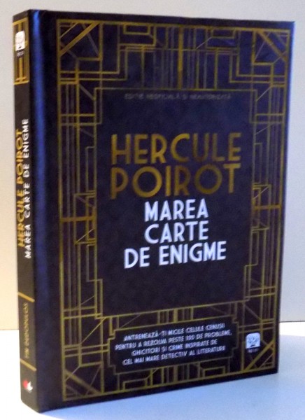 HERCULE POIROT , MAREA CARTE DE ENIGME de TIM DEDOPULOS , 2017