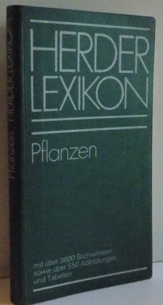 HERDER LEXIKON , PFLANZEN , 1975