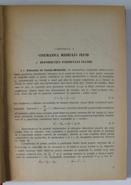 HIDROMECANICA TEORETICA de N.E. KOCIN , 1951 , LIPSA PAGINA DE TITLU *