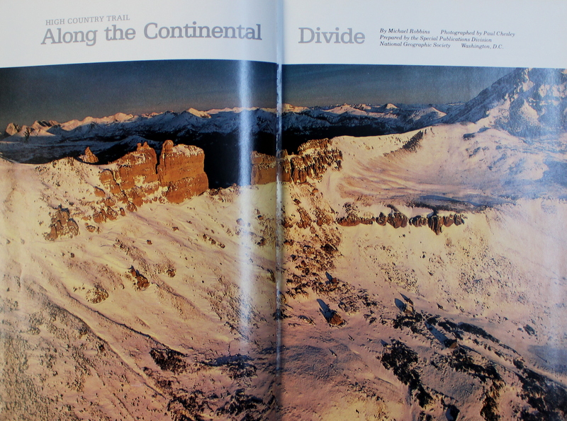 HIGH COUNTRY TRAIL: ALONG THE CONTINENTAL DIVIDE by MICHAEL ROBBINS , 1981