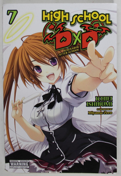 HIGH SCHOOL D x D , RAGNAROK AFTER SCHOOL , no. 7, by ICHIEI ISHIBUMI , , illustration by MIYAMA  ZERO , 2022 , 18 +! , LIMBAJ EXPLICIT !