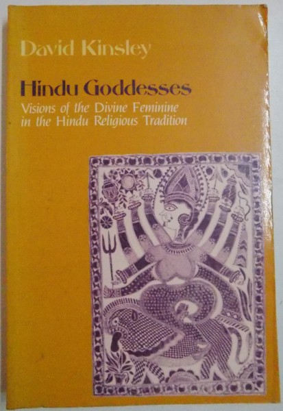 HINDU GODDESSES , VISIONS OF THE DIVINE FEMININE IN THE HINDU RELIGIOUS TRADITION by DAVID KINSLEY , 1988
