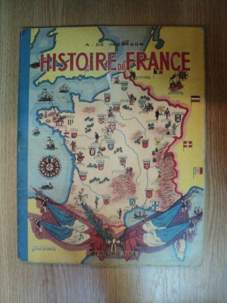 HISTOIRE DE FRANCE - A. DE MONTGON, ILUSTRATIONS DE MARCEL JEANJEAN